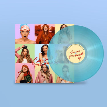 Transparent Blue Vinyl LP