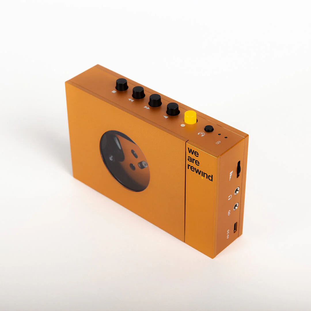 REWIND - Cassette Walkman - "Serge" (Orange)