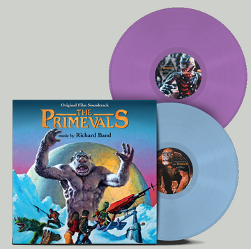 RICHARD BAND - The Primevals OST - 2LP - Ice Blue / Lilac Vinyl