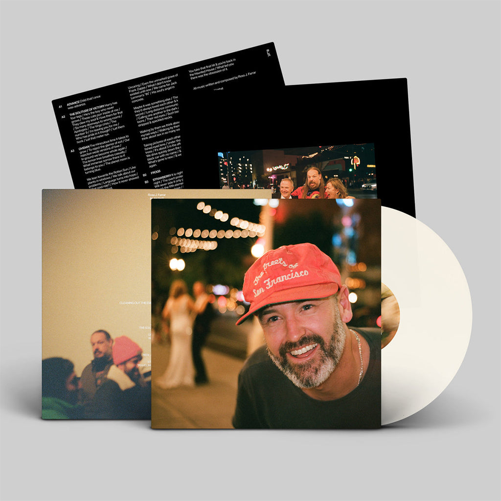 R.J.F (AKA ROSS FARRAR) - Cleaning Out Empty Administration Building - LP - White Vinyl [AUG 15]