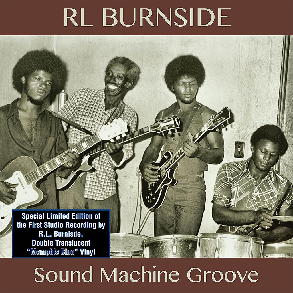 RL BURNSIDE - Sound Machine Groove (Remastered) - 2LP - Memphis Blue Vinyl [JUL 21]