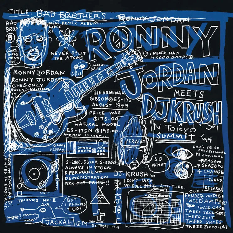 RONNY JORDAN MEETS DJ KRUSH - Bad Brothers (Black History Month) - LP - Vinyl