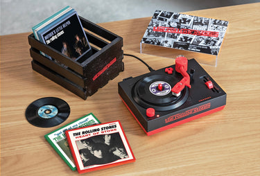 Crosley x The Rolling Stones - Rolling Stones 3-Inch Mini Record Player With Case
