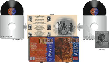 R.L. BURNSIDE & THE SOUND MACHINE - Raw Electric: 1979-1980 (2023 Reissue w/ 12 page booklet) - 2LP - Vinyl [MAY 26]