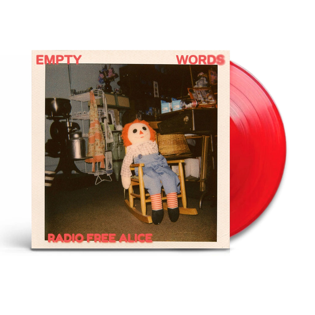 RADIO FREE ALICE - Empty Words - 7'' - Red Vinyl