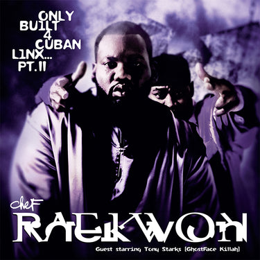 RAEKWON - Only Built 4 Cuban Linx... Pt. II ('Lou Diamond' Indie Exclusive) - 2LP - 'half-and-half' Purple and Yellow with Black Splatter Vinyl