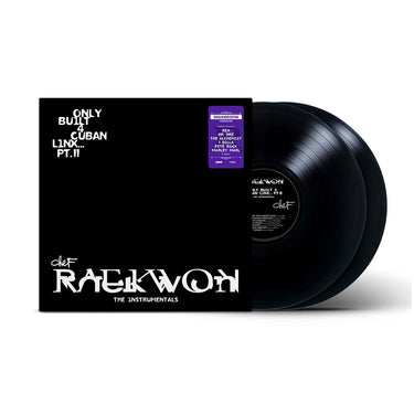 RAEKWON - Only Built 4 Cuban Linx... Pt. II - The Instrumentals (Shaolin Noir Edition) - 2LP - Black Vinyl [MAR 27]