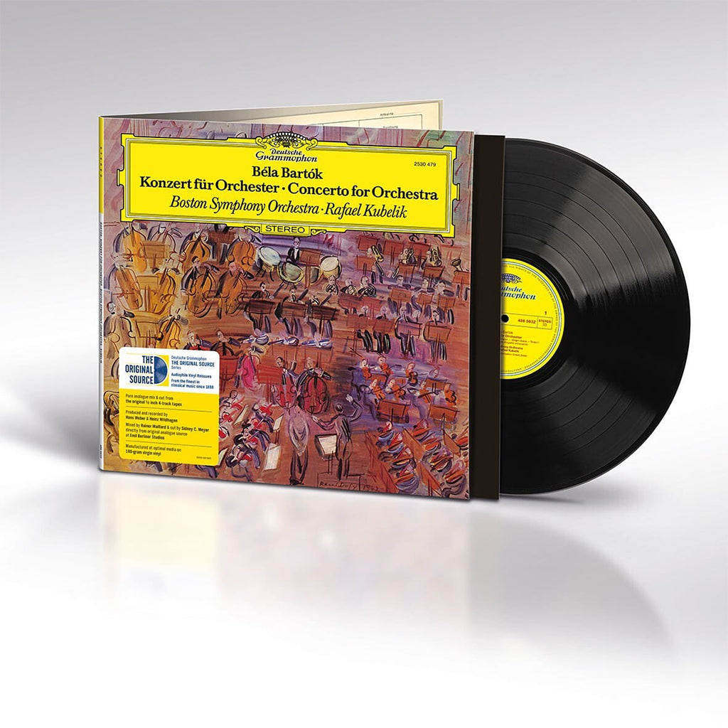 RAFAEL KUBELIK & BOSTON SYMPHONY ORCHESTRA - Bartók: Concerto For Orchestra (Original Source) - LP - Deluxe Gatefold 180g Vinyl [MAY 3]