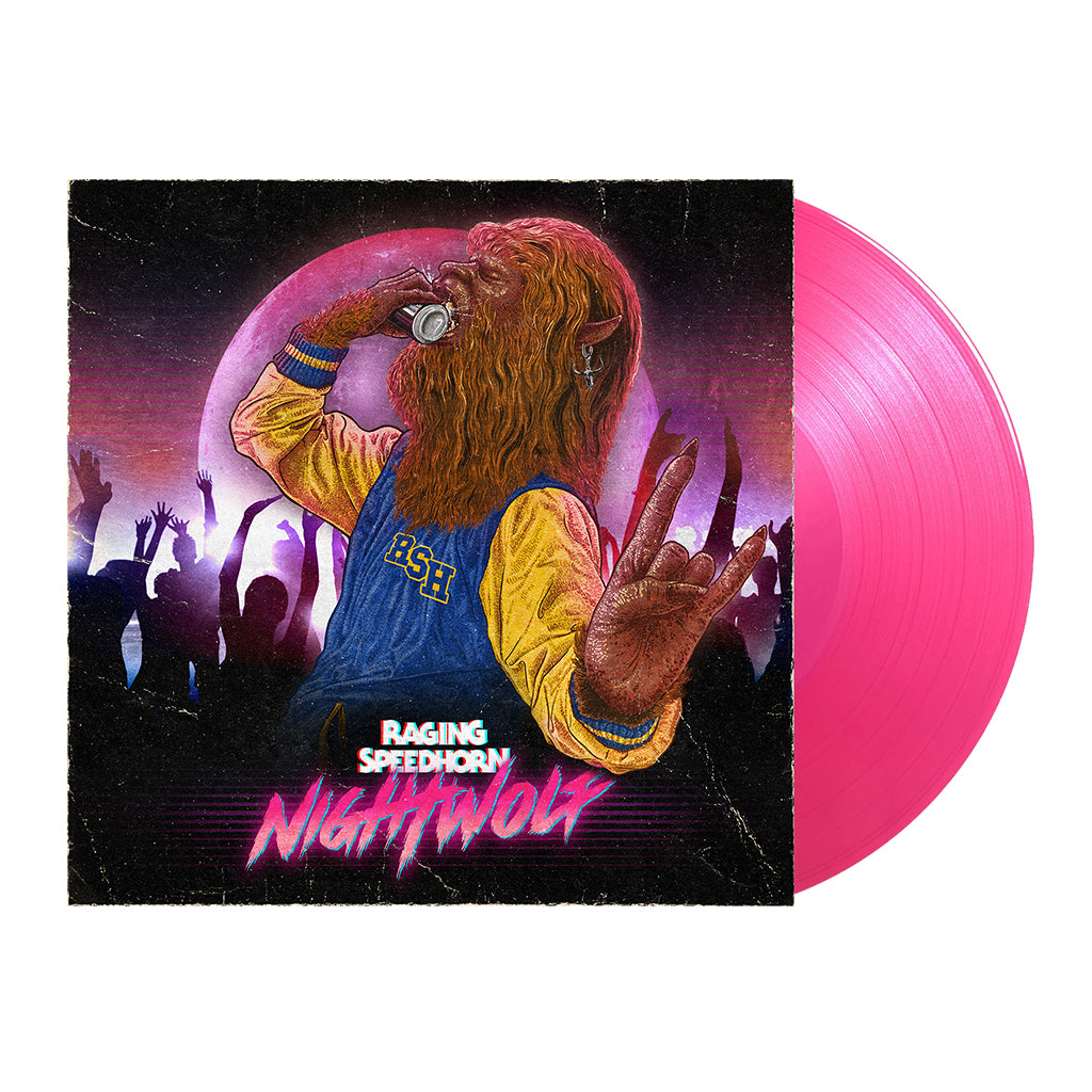 RAGING SPEEDHORN - Night Wolf - LP - Hot Pink Vinyl
