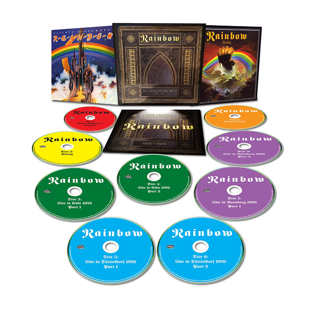 RAINBOW - The Temple Of The King – Rainbow 1975 – 1976 - Expanded 9CD - Deluxe Box Set [MAR 6]