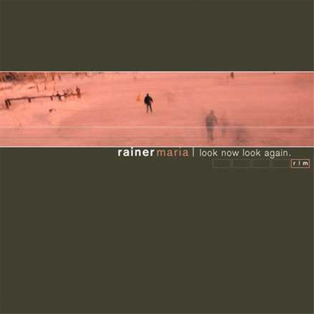 RAINER MARIA - Look Now Look Again (25th Anniversary) - LP - Pink Stripe with Brown Splatter Vinyl