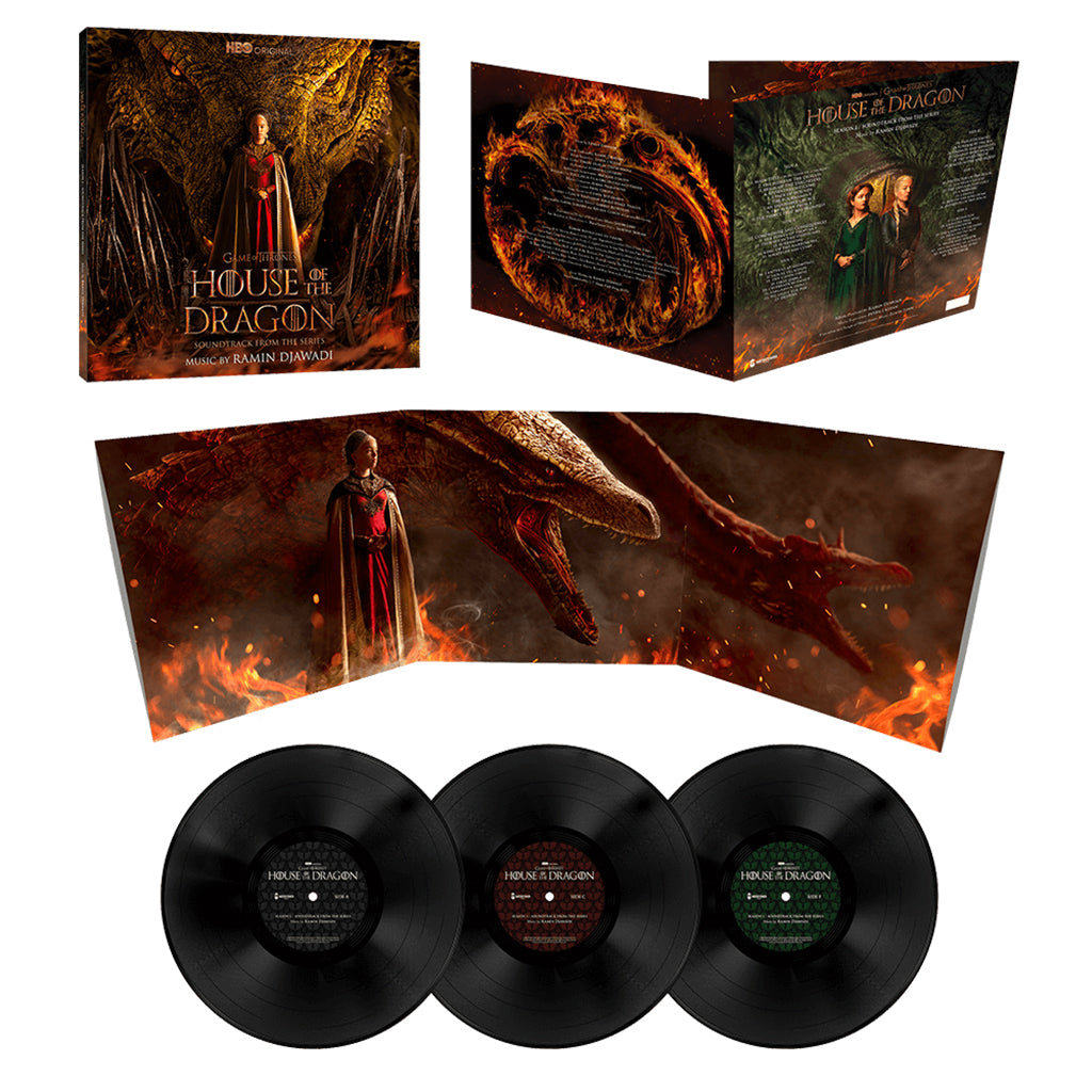 RAMIN DJAWADI - House Of The Dragon: Season 1 (Original Soundtrack from the HBO Series) - 3LP - Vinyl [NOV 24]
