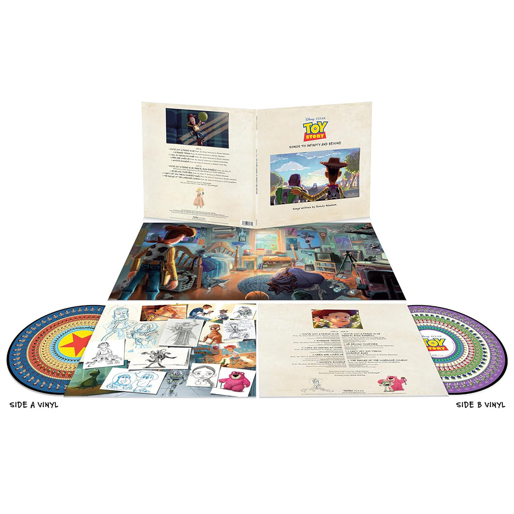 RANDY NEWMAN - Toy Story: Songs To Infinity And Beyond - LP - Zoetrope Picture Disc Vinyl [JUN 20]