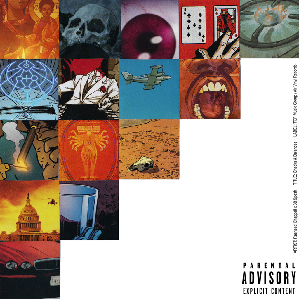 RASHEED CHAPPELL & 38 SPESH - Checks & Balances (Repress) - LP - Vinyl [AUG 1]