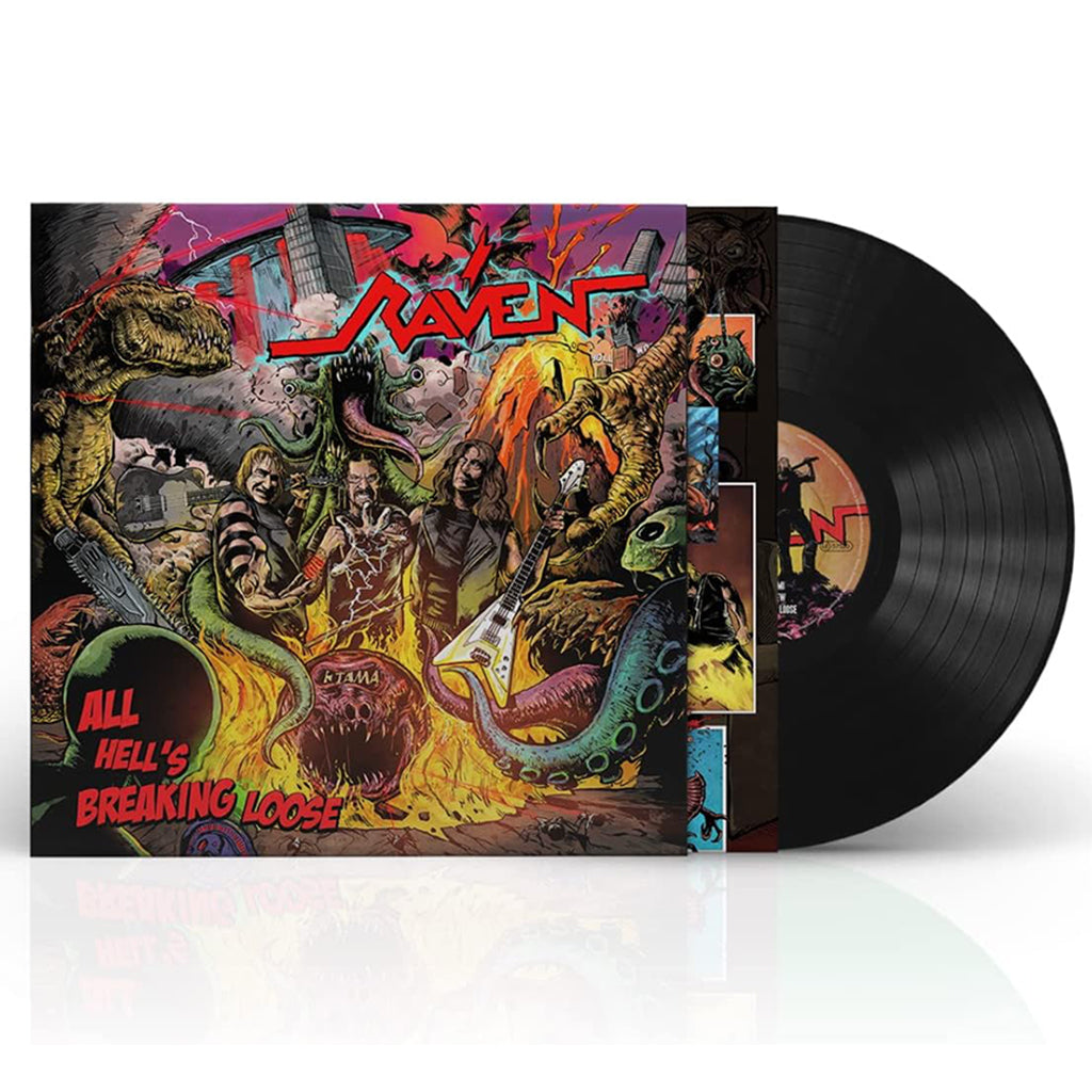 RAVEN - All Hell's Breaking Loose - LP - Vinyl
