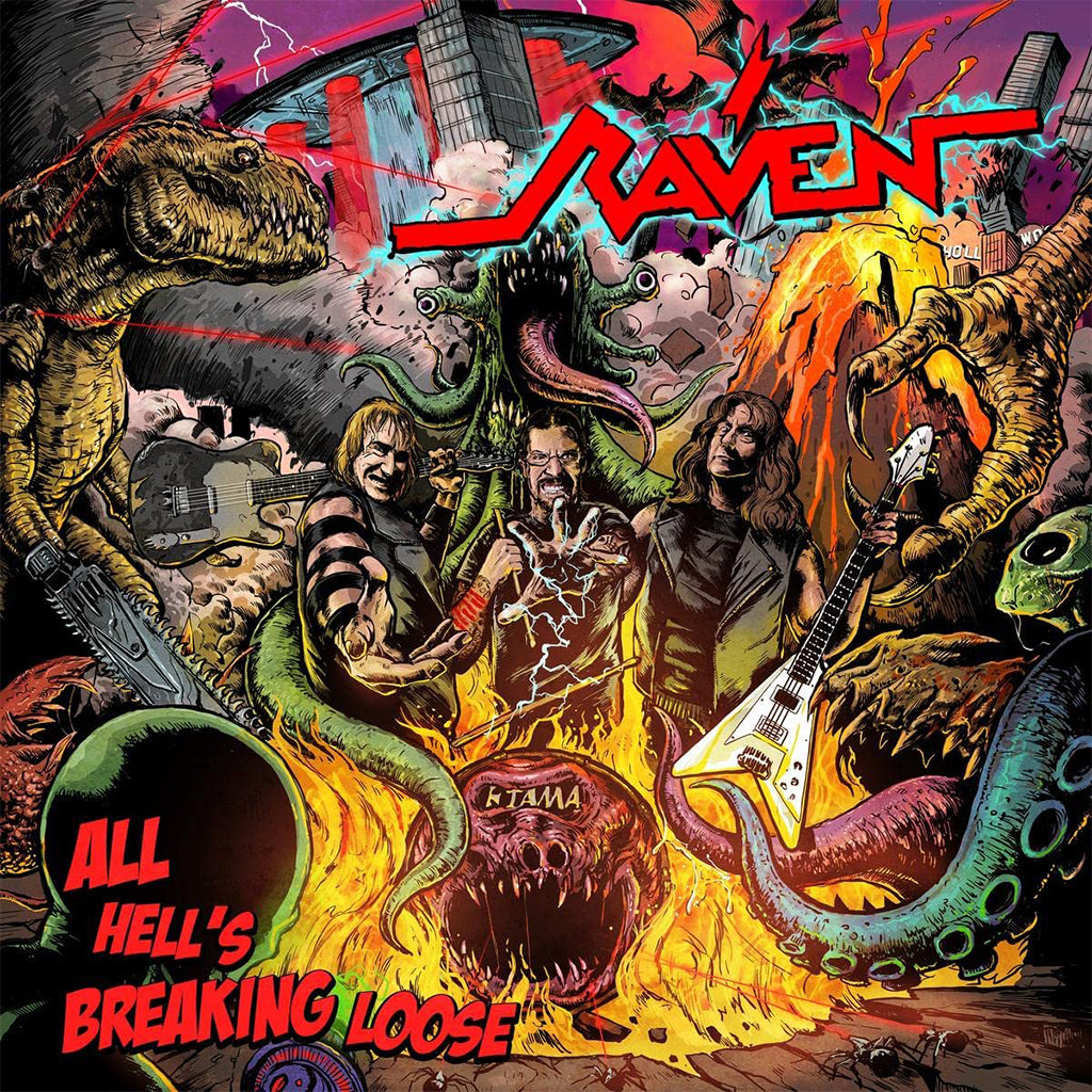RAVEN - All Hell's Breaking Loose - LP - Vinyl