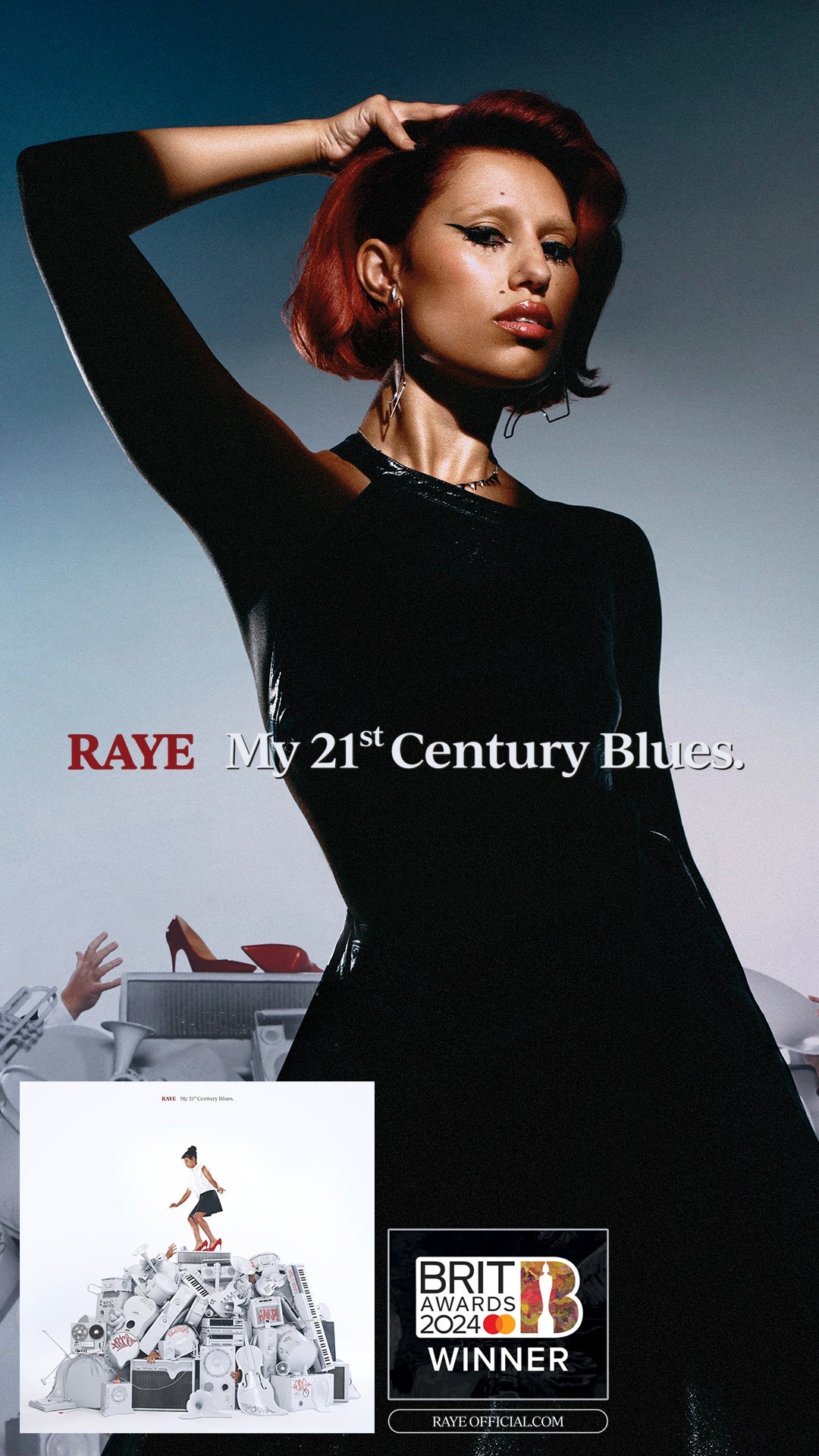 RAYE - My 21st Century Symphony: Live At The Royal Albert Hall - 2LP - Clear Vinyl