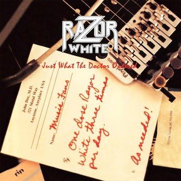 RAZOR WHITE - Just What The Doctor Ordered (2024 Reissue with Poster insert) - LP - Vinyl