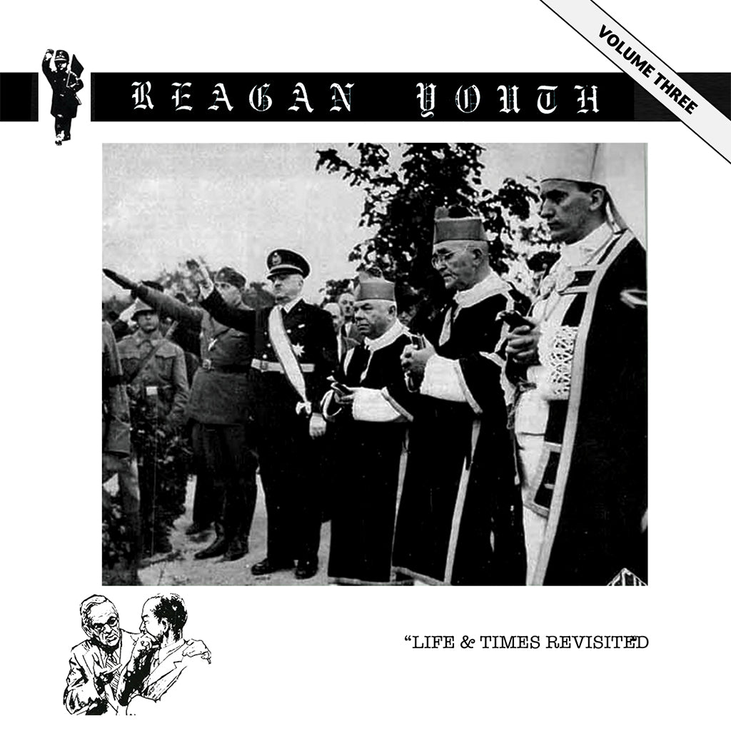 REAGAN YOUTH - Volume 3 - Life & Times Revisited - LP - Blue Vinyl [MAR 21]