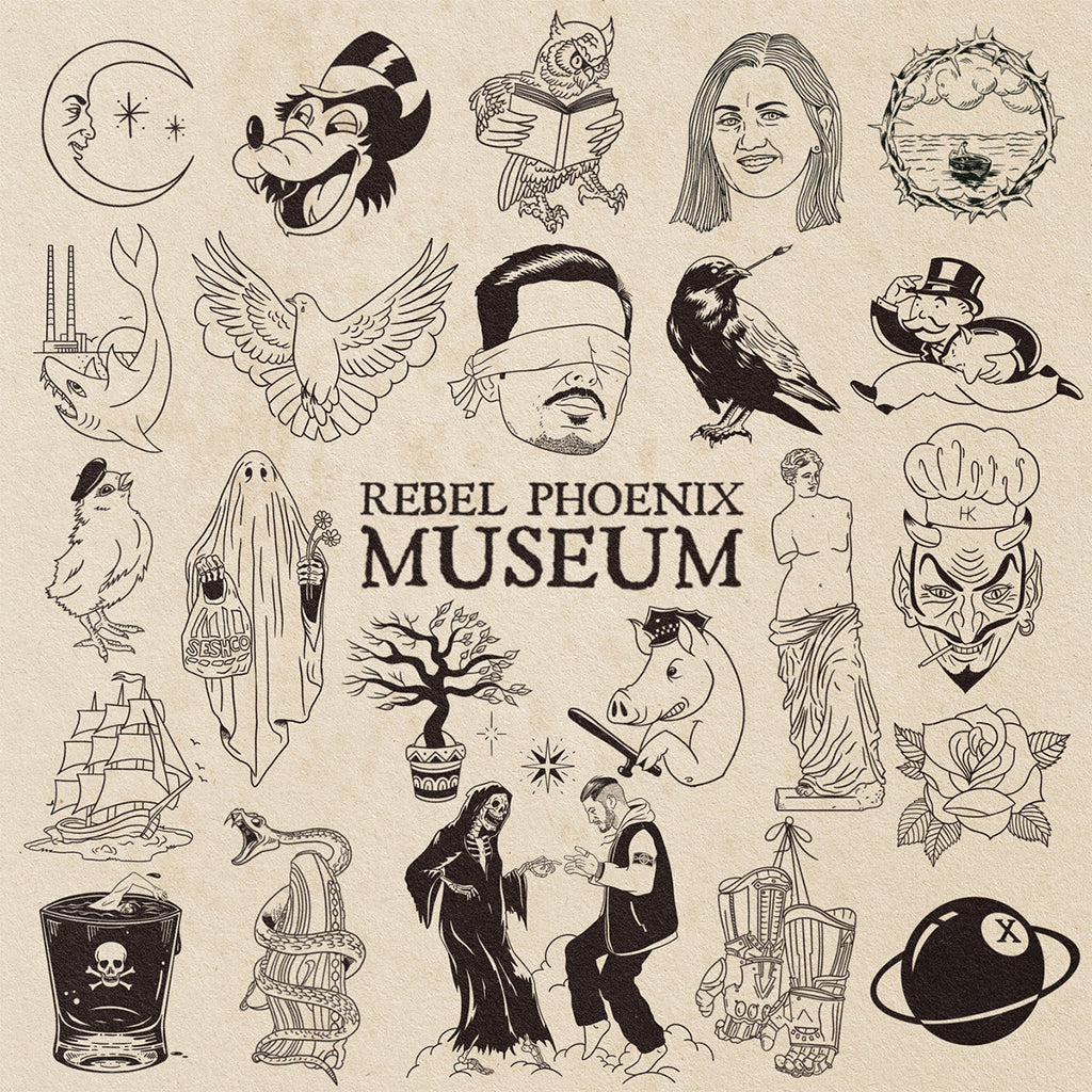 REBEL PHOENIX - Museum - LP - Red Vinyl