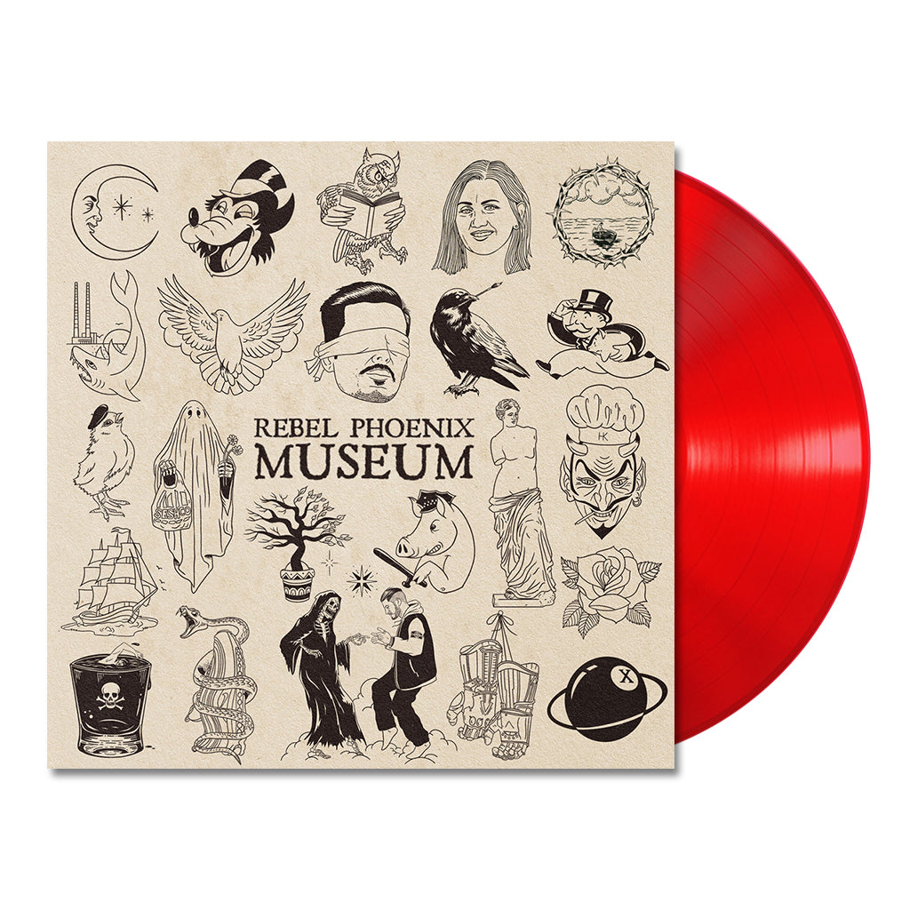 REBEL PHOENIX - Museum - LP - Red Vinyl