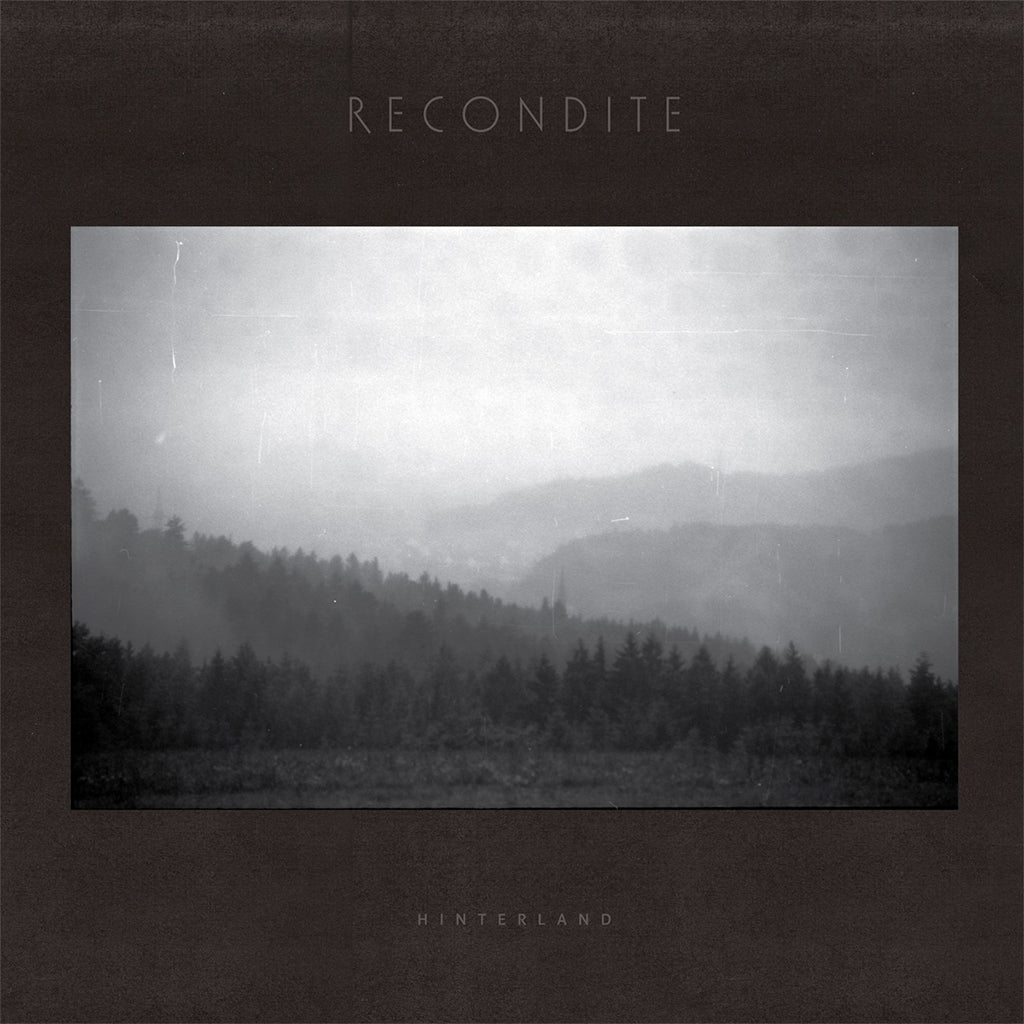 RECONDITE - Hinterland (10th Anniversary Edition) - 2LP - Black Smoke Vinyl