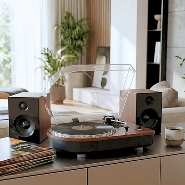 CAMDEN - Camden XP Record Player & Speakers With Bluetooth Playback