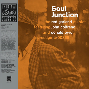THE RED GARLAND QUINTET - Soul Junction - (Original Jazz Classics Series) - LP - Deluxe 180g Black Vinyl [JAN 23]