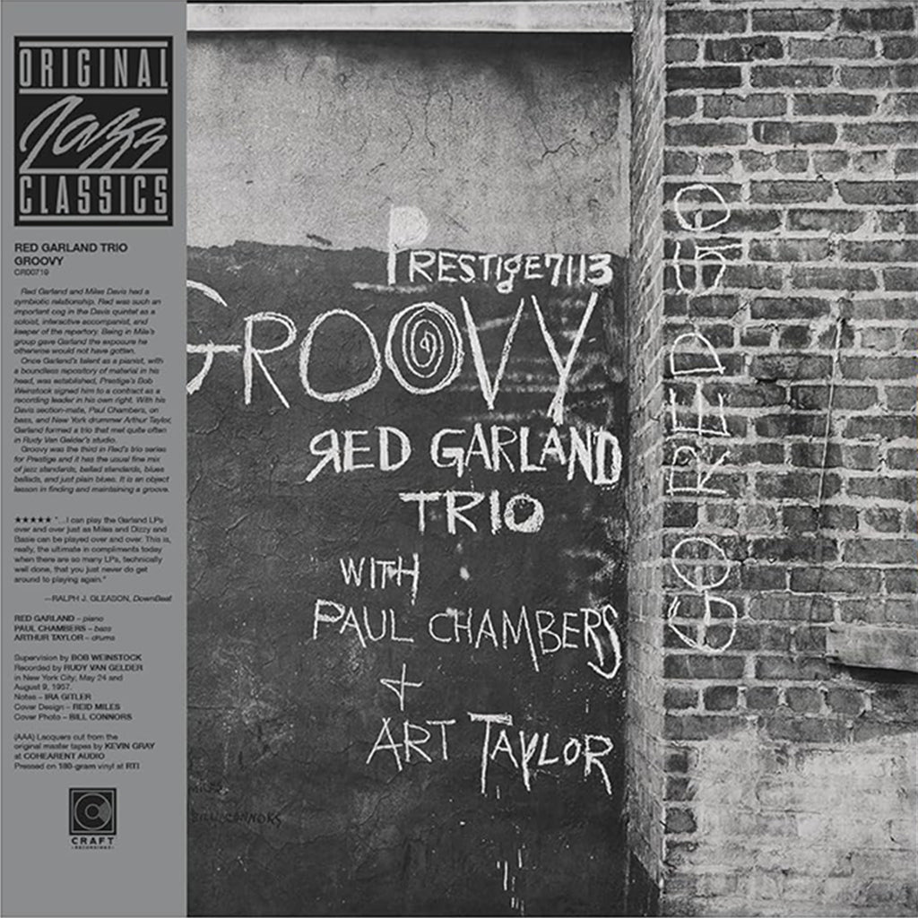THE RED GARLAND TRIO - Groovy (Original Jazz Classics Series) - LP - Deluxe 180g Vinyl [APR 26]