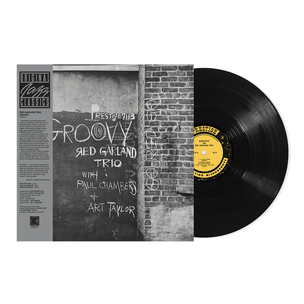 THE RED GARLAND TRIO - Groovy (Original Jazz Classics Series) - LP - Deluxe 180g Vinyl