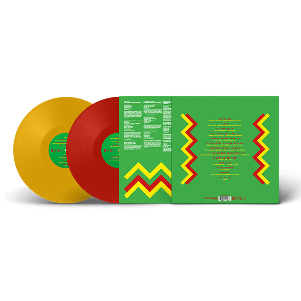 VARIOUS - Red Hot + Fela (10th Anniversary Edition) - 2LP - Translucent Banana Yellow / Translucent Red Vinyl