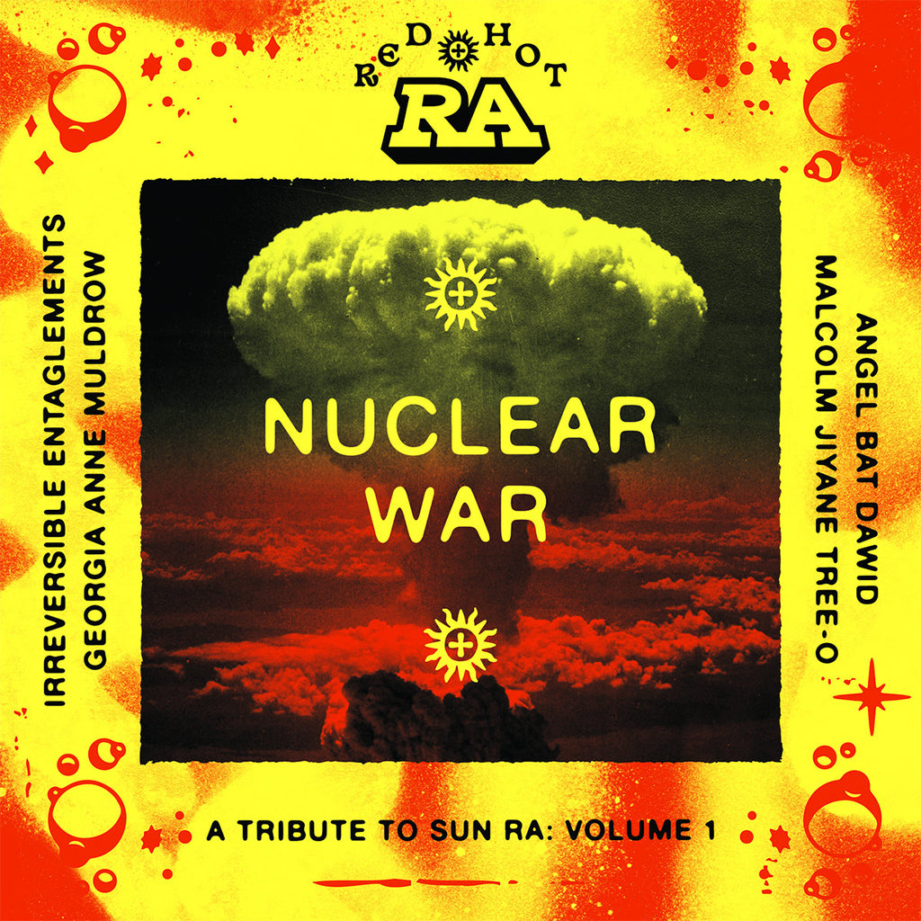 VARIOUS - Red Hot and Ra - Nuclear War (A Tribute to Sun Ra: Volume 1) - 2LP - Orange/Yellow Splatter Vinyl