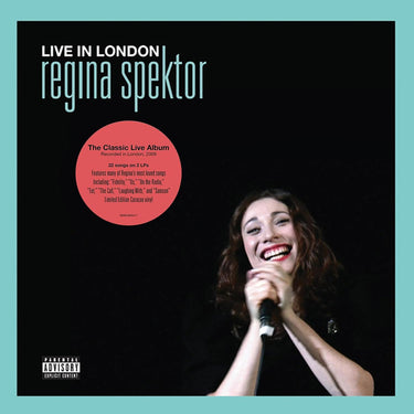 REGINA SPEKTOR - Live In London (Reissue) - 2LP - 'Curacao' Blue Vinyl