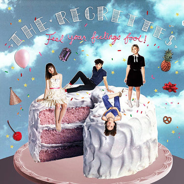 THE REGRETTES - Feel Your Feelings Fool! (Reissue) - LP - Marbled Blue & Pink Vinyl