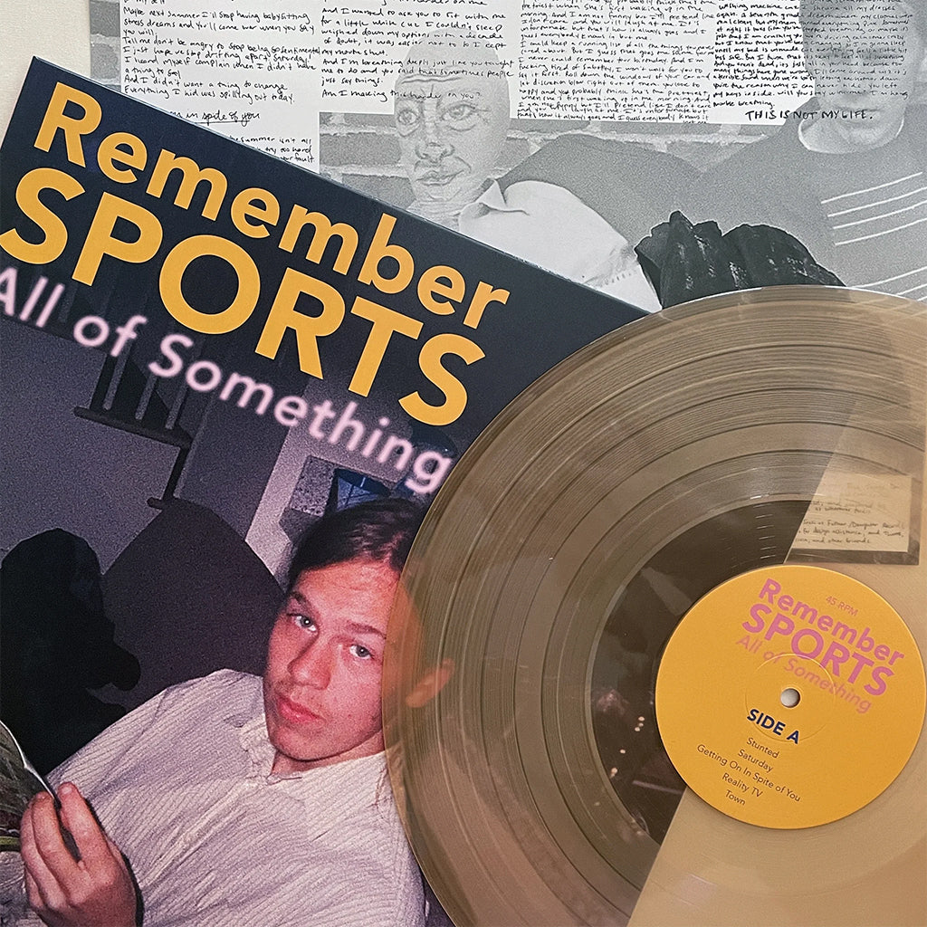 REMEMBER SPORTS - All Of Something (Repress) - LP - Transparent Caramel Vinyl