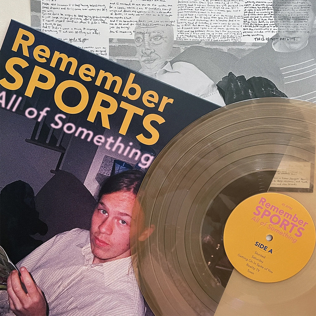 REMEMBER SPORTS - All Of Something (Repress) - LP - Transparent Caramel Vinyl [APR 12]