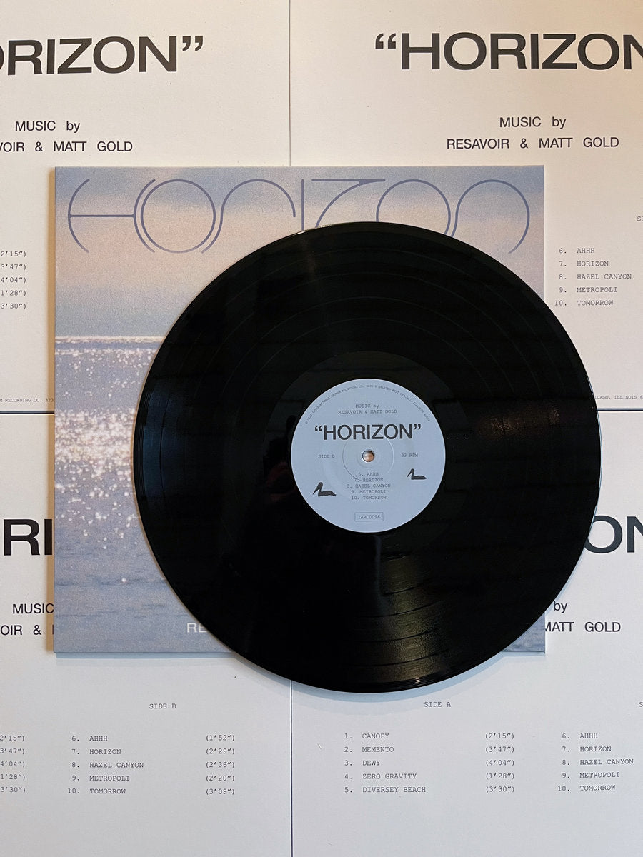 RESAVOIR AND MATT GOLD - Horizon - LP - Black Vinyl
