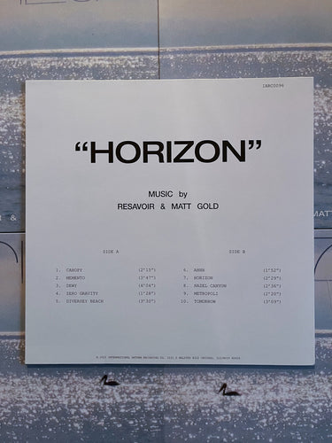 RESAVOIR AND MATT GOLD - Horizon - LP - 'Lake Glass Green' Colour Vinyl [MAY 23]