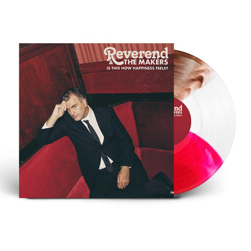 REVEREND AND THE MAKERS - Is This How Happiness Feels? - LP - Pink & White Twister Effect Colour Vinyl [APR 24]