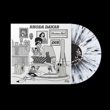 RHODA DAKAR - Version Girl In Dub - LP - White w/ Black Splatter Vinyl [AUG 8]