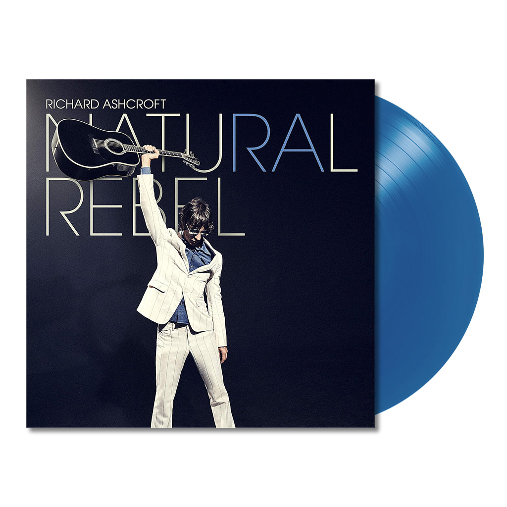 RICHARD ASHCROFT - Natural Rebel (Repress) - LP - Blue Vinyl