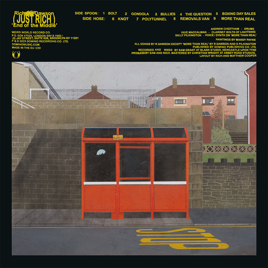 RICHARD DAWSON - End Of The Middle - LP - Black Vinyl