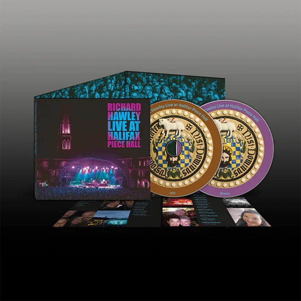 RICHARD HAWLEY - Live At Halifax Piece Hall - 2 x CD / 1 x DVD / 1 x Blu-ray - Deluxe Slipcase Set [JAN 26]
