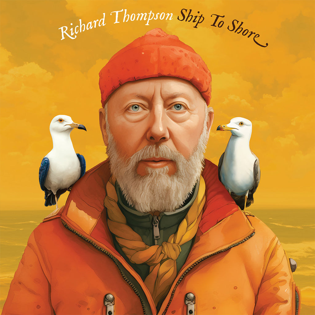 RICHARD THOMPSON - Ship To Shore (With SIGNED Print) - 2LP - Marbled Yellow Vinyl [MAY 31]