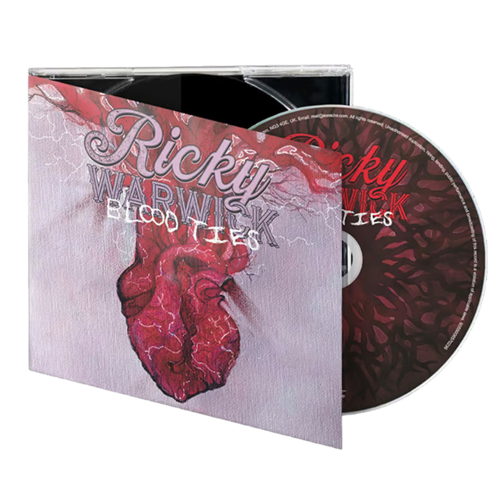 RICKY WARWICK - Blood Ties (w/ Alt Cover) - CD [MAR 14]