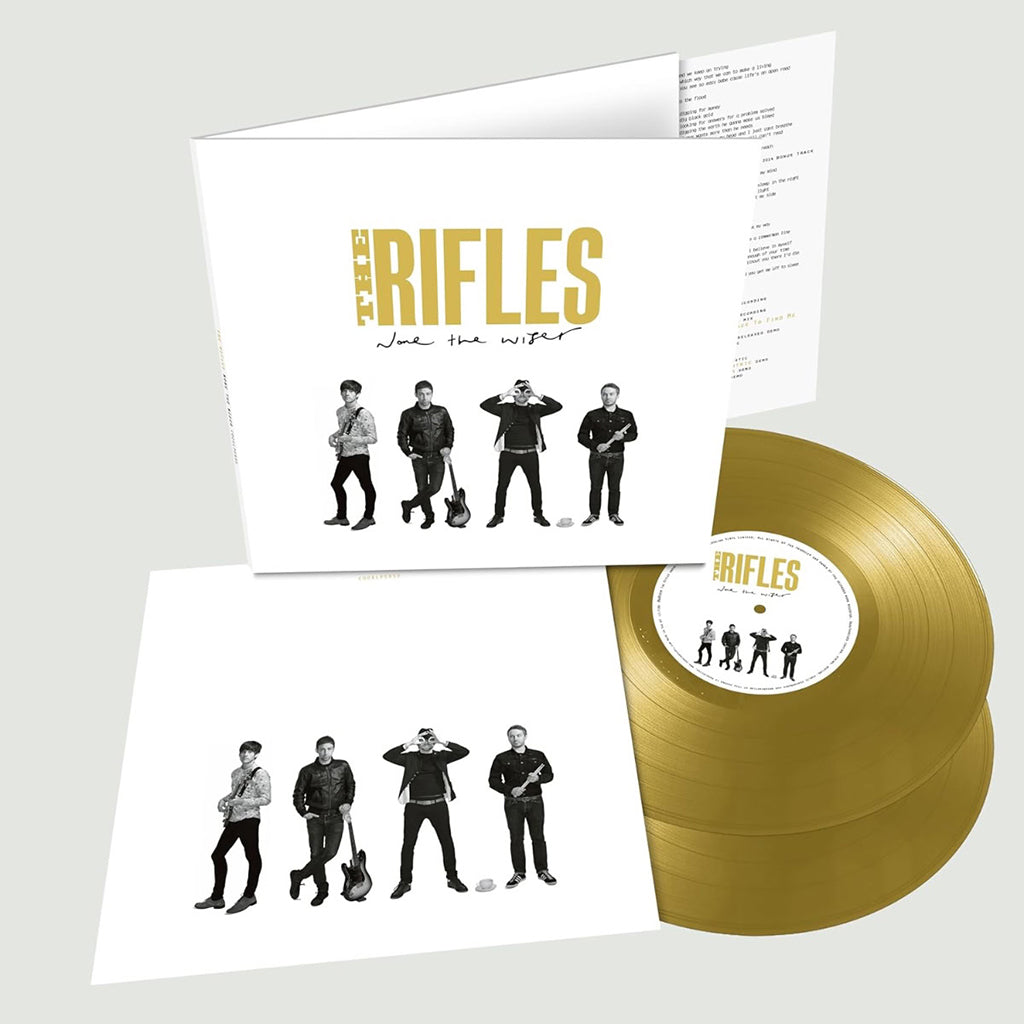 THE RIFLES - None The Wiser (10th Anniversary Edition) - 2LP -Gold Vinyl [MAR 28]