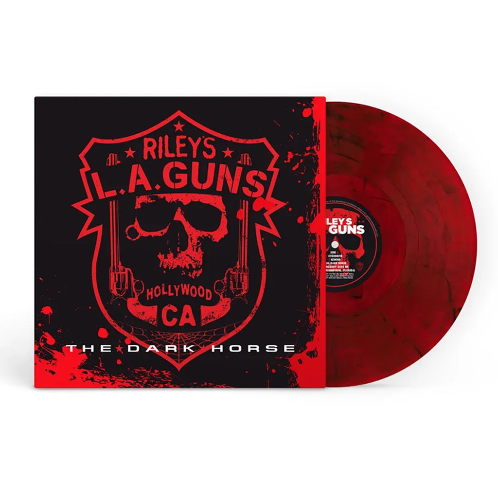 RILEY'S L.A. GUNS - The Dark Horse - LP - Red & Black Marble Vinyl [AUG 16]