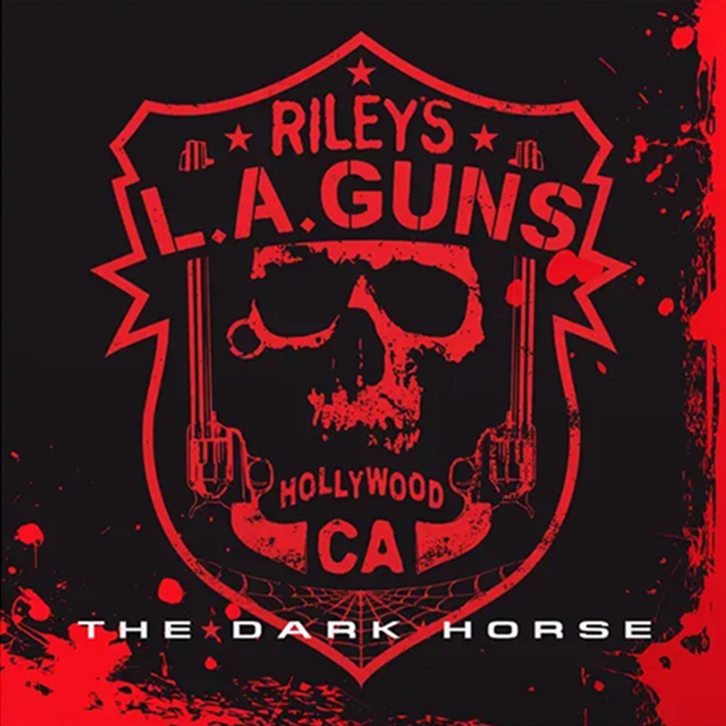 RILEY'S L.A. GUNS - The Dark Horse - LP - Red & Black Marble Vinyl [AUG 16]
