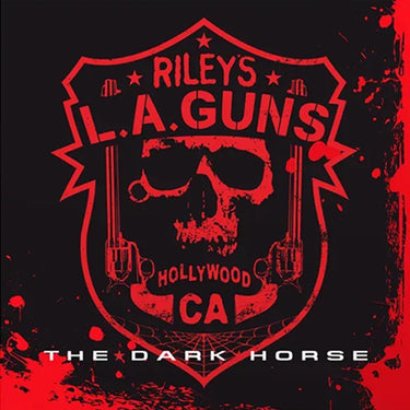 RILEY'S L.A. GUNS - The Dark Horse - LP - Red & Black Marble Vinyl