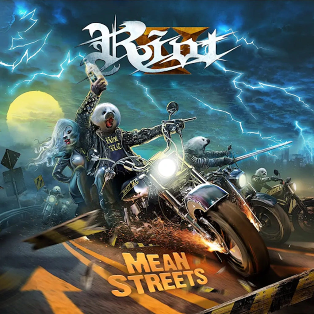 RIOT V - Mean Streets (RSD Indie Exclusive) - LP - 180g Electric Blue Vinyl